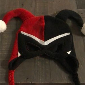 Harley Quinn Mask Beanie Hat